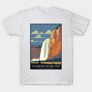 Yellowstone National Park Vintage Poster T-Shirt